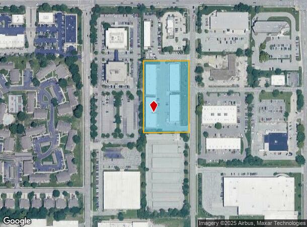  8800 Long St, Lenexa, KS Parcel Map