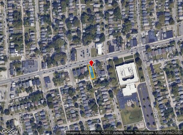 2637 Sullivant Ave, Columbus, OH Parcel Map