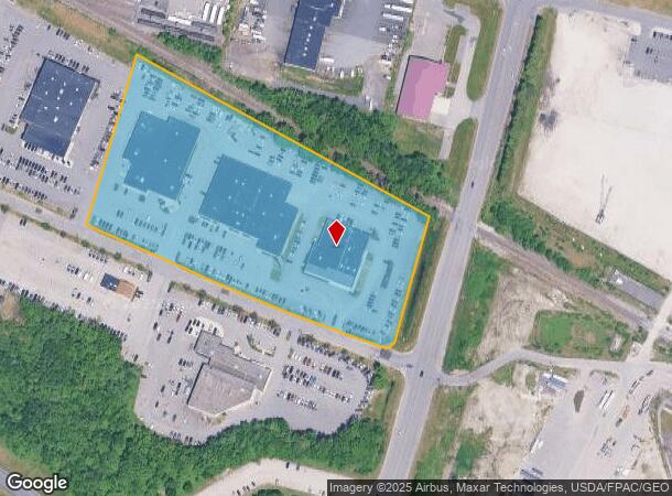 1 Saunders Way, Westbrook, ME Parcel Map