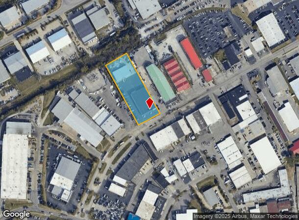  1201 Industry Rd, Lexington, KY Parcel Map