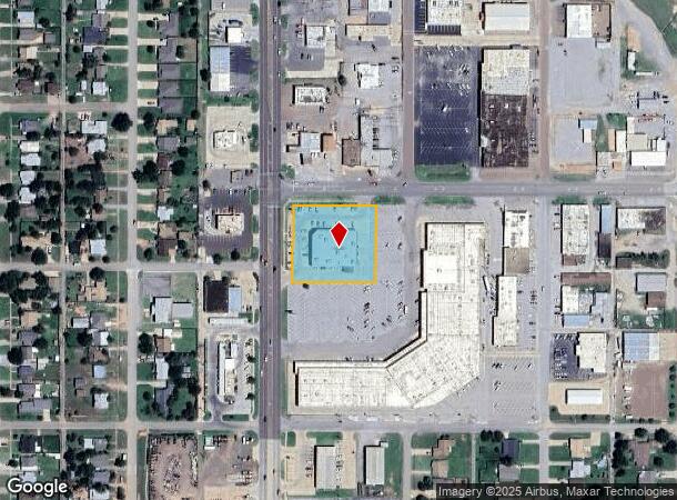  1132 N Main St, Altus, OK Parcel Map
