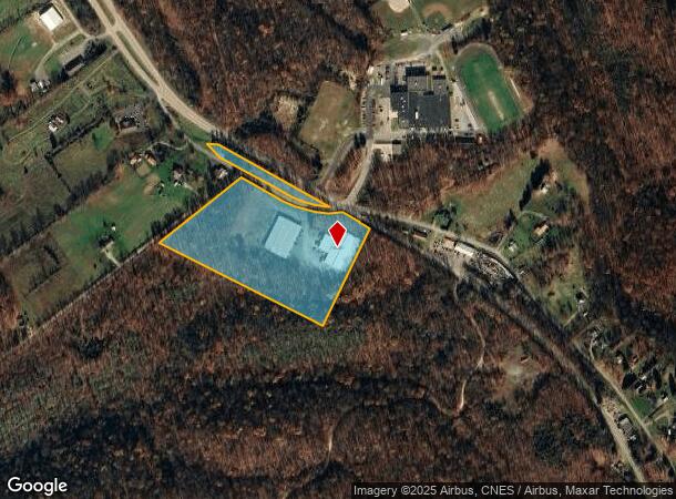 Rt 60 Hico, Hico, WV Parcel Map