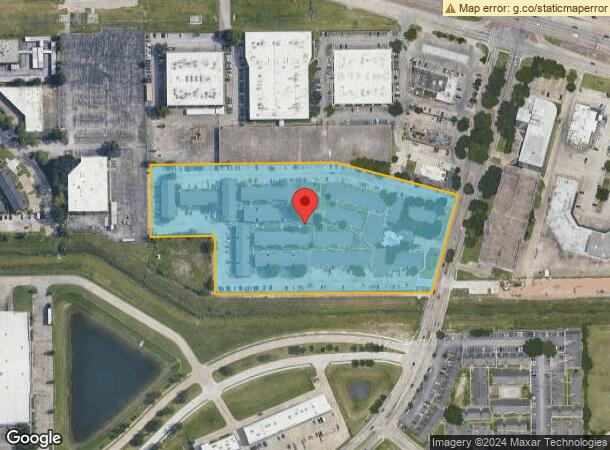  16303 Imperial Valley Dr, Houston, TX Parcel Map