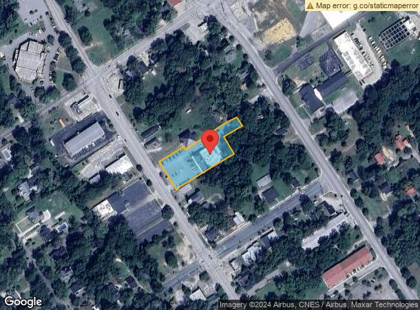  316 2Nd St, Cheraw, SC Parcel Map