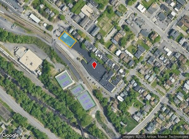  1301 Ridge Row, Scranton, PA Parcel Map