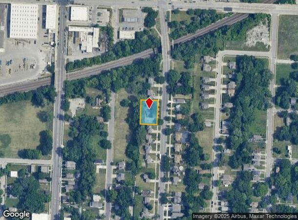  1844 Benton Blvd, Kansas City, MO Parcel Map