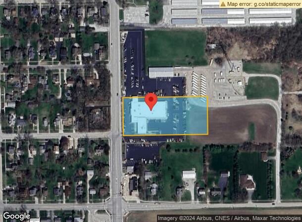  103 N Harlem Ave, Peotone, IL Parcel Map