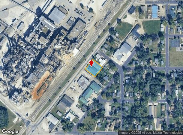  1406 S 2Nd St, Pekin, IL Parcel Map