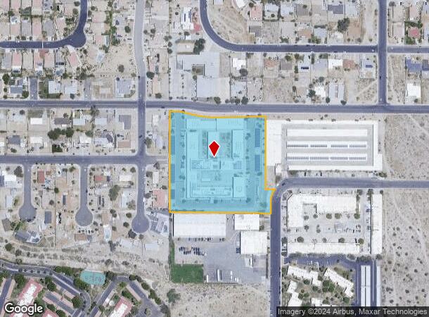  555 W Rosa Parks Rd, Palm Springs, CA Parcel Map