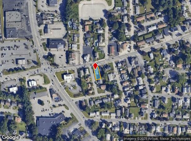  136 Phenix Ave, Cranston, RI Parcel Map