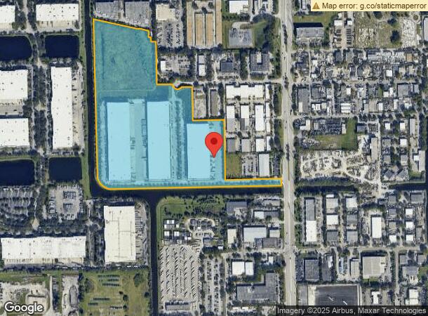  1971 N Powerline Rd, Pompano Beach, FL Parcel Map