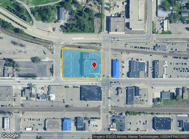 730 Center Ave, Moorhead, MN Parcel Map