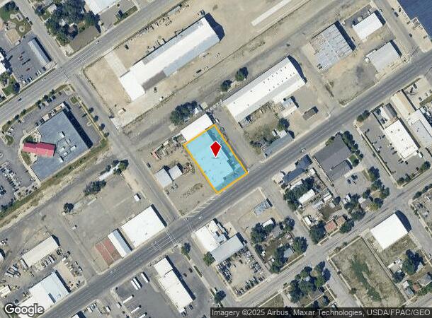  1707 4Th Ave N, Billings, MT Parcel Map