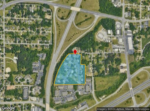  2 Summertree Ln, Greensboro, NC Parcel Map