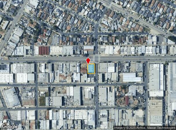  3458 E Olympic Blvd, Los Angeles, CA Parcel Map