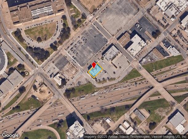 1508 Cadiz St, Dallas, TX Parcel Map