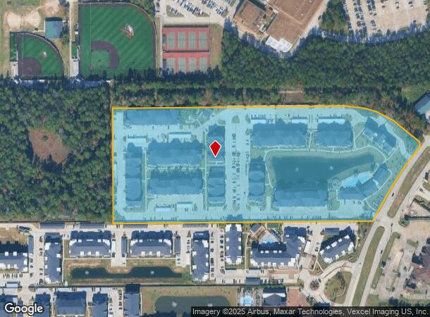 17571 W Lake Houston Pkwy, Humble, TX Parcel Map