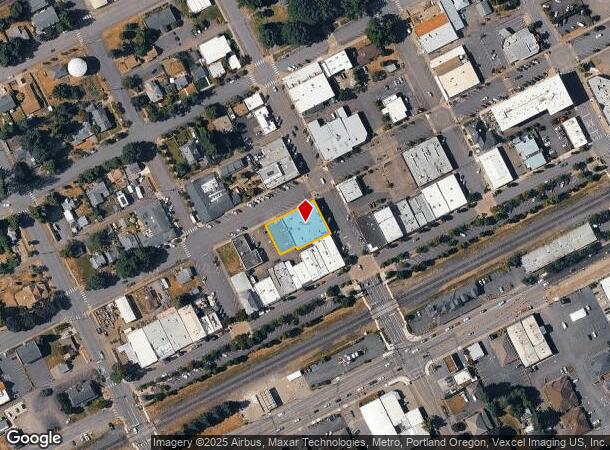  181 N Grant St, Canby, OR Parcel Map