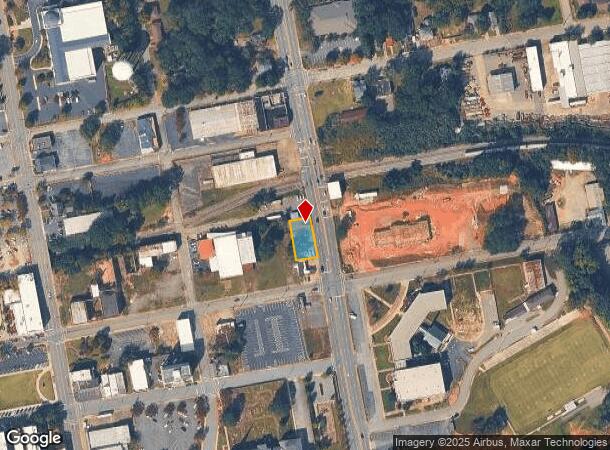  117 N Fant St, Anderson, SC Parcel Map