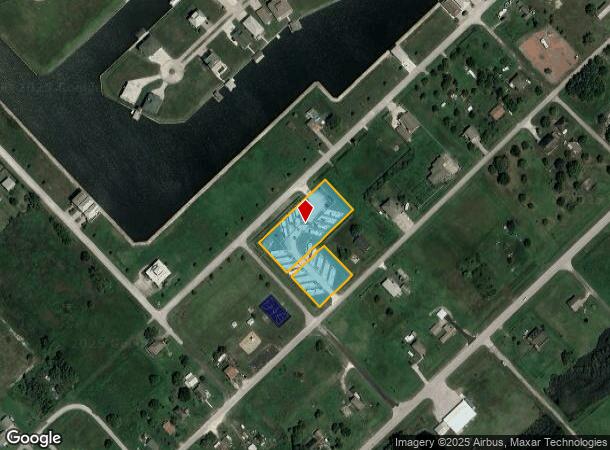 1816 Nelson Ave, Port Bolivar, TX Parcel Map