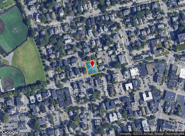  420 Angell St, Providence, RI Parcel Map