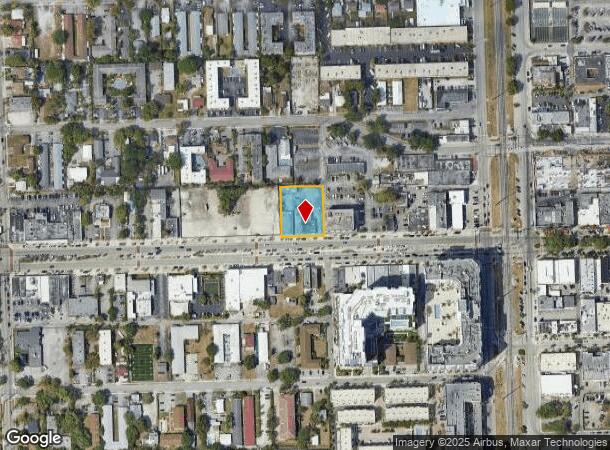  2205 Hollywood Blvd, Hollywood, FL Parcel Map