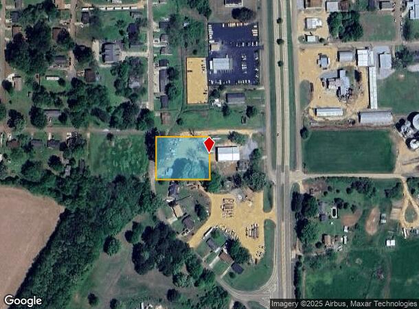 569 W Service Dr, Coldwater, MS Parcel Map