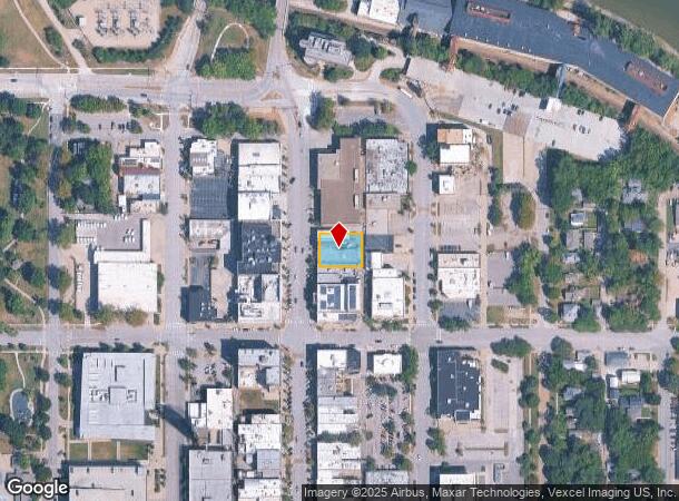  634 Massachusetts St, Lawrence, KS Parcel Map