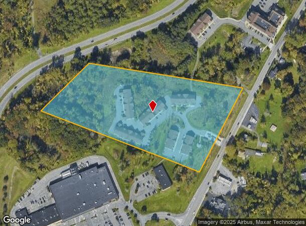 1343 New Scotland Rd, Slingerlands, NY Parcel Map
