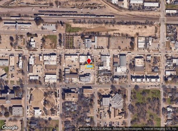  127 S Jefferson St, Irving, TX Parcel Map