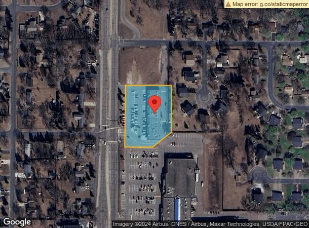  13823-13855 Round Lake Blvd Nw, Andover, MN Parcel Map