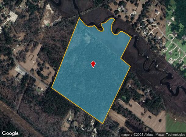  3222 Old Pond Rd, Johns Island, SC Parcel Map