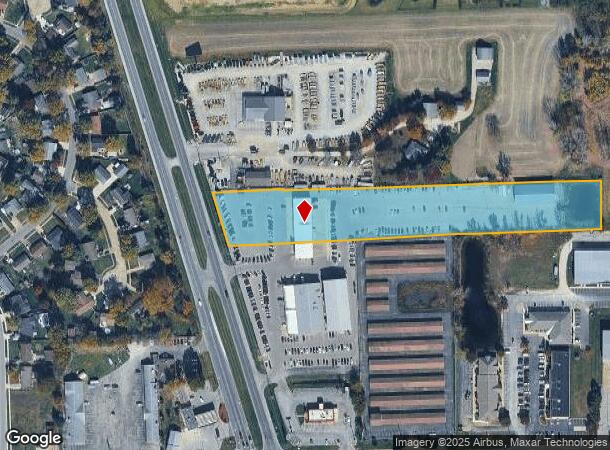 1099 N Us Highway 31, Whiteland, IN Parcel Map