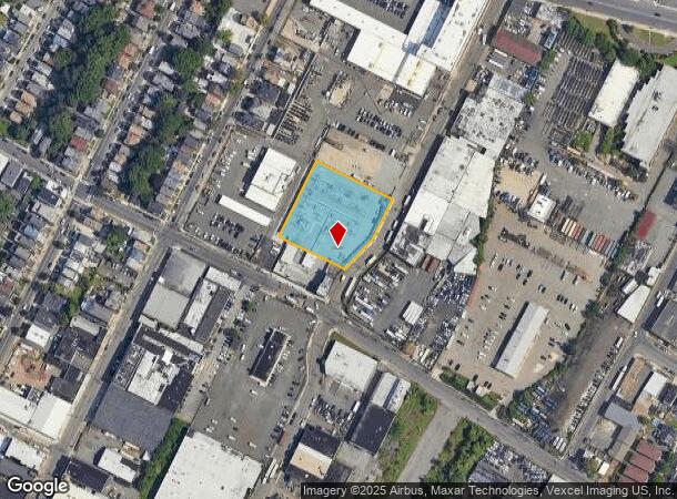  605 S 21St St, Irvington, NJ Parcel Map