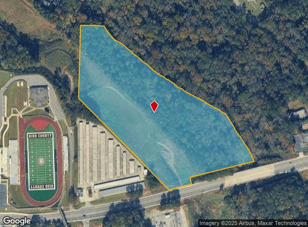 1350 Shurling Dr, Macon, GA Parcel Map