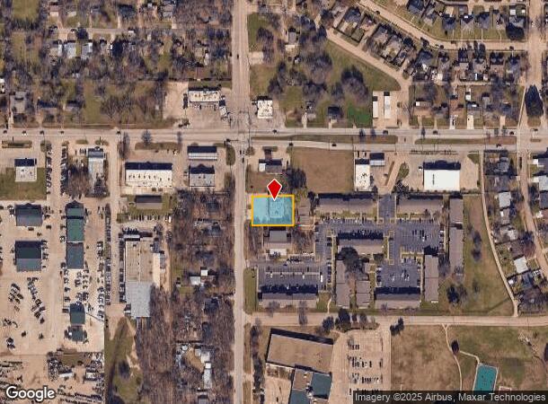 1526 Hickory Tree Rd, Mesquite, TX Parcel Map