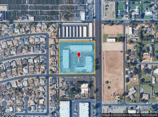  3050 S Country Club Dr, Mesa, AZ Parcel Map