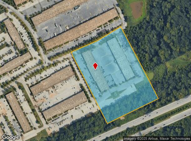  521 Progress Dr, Linthicum Heights, MD Parcel Map