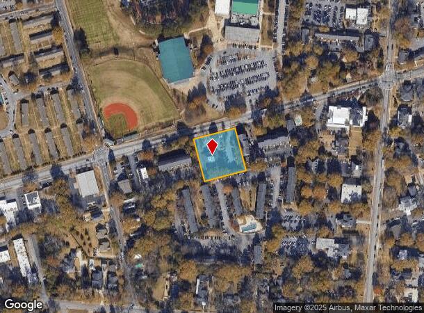  957 Baxter St, Athens, GA Parcel Map