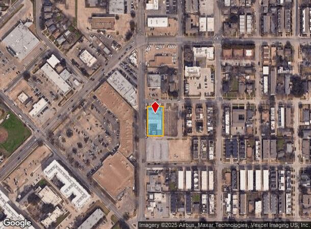 1516 Greenville Ave, Dallas, TX Parcel Map