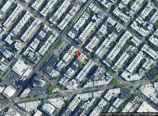 1680 Woodbine St, Ridgewood, NY Parcel Map