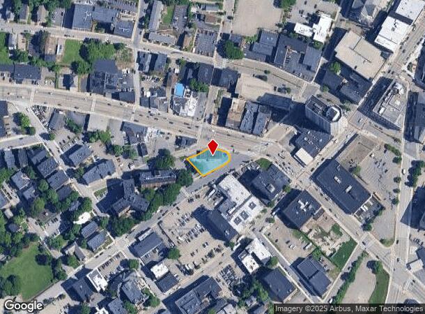  26 Chandler St, Worcester, MA Parcel Map