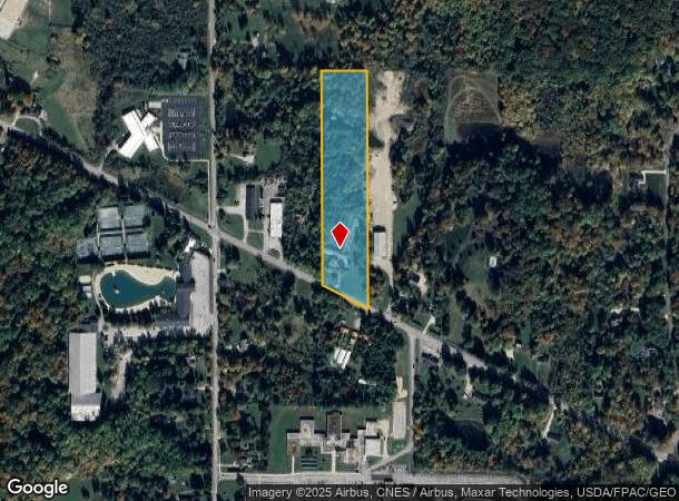  9432 Washington St, Chagrin Falls, OH Parcel Map