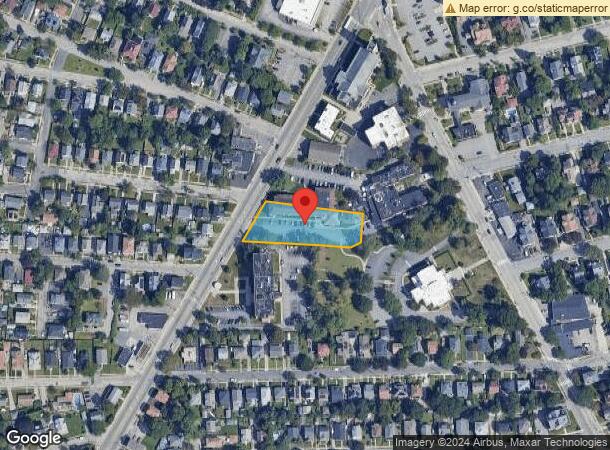  50 Warwick Ave, Cranston, RI Parcel Map