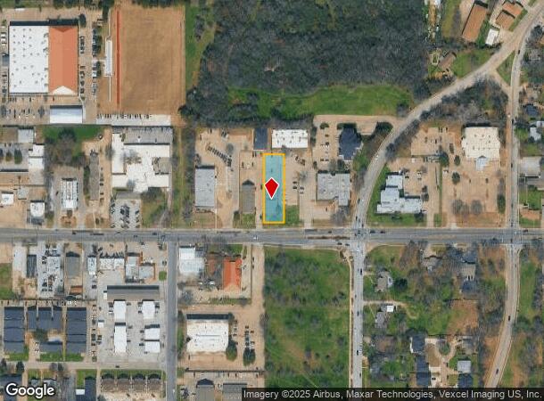  109 W Randol Mill Rd, Arlington, TX Parcel Map