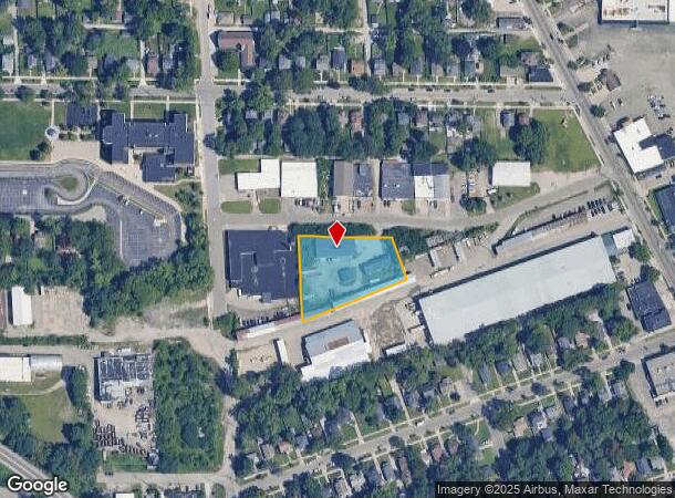 1030 Cottage Grove St Se, Grand Rapids, MI Parcel Map