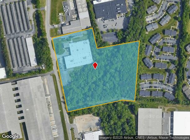  310 N Chimney Rock Rd, Greensboro, NC Parcel Map