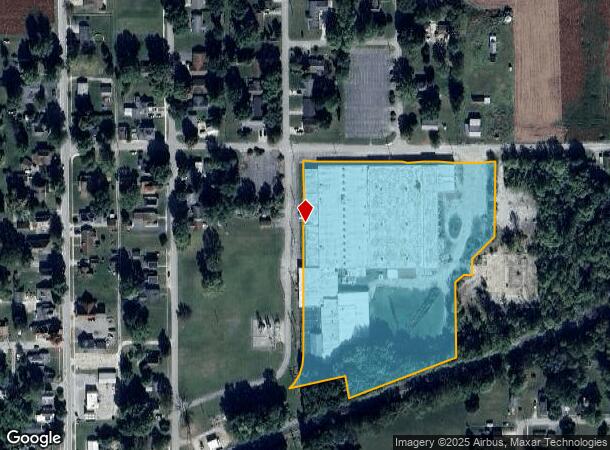 303 N Jackson St, Andrews, IN Parcel Map