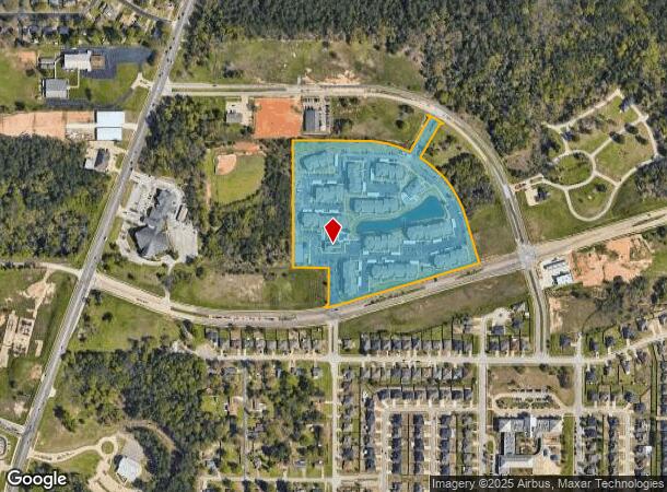 2051 W Cumberland Rd, Tyler, TX Parcel Map