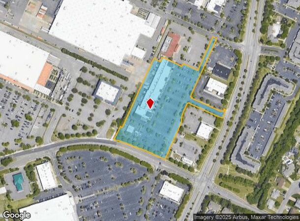 2181 Upton Dr, Virginia Beach, VA Parcel Map